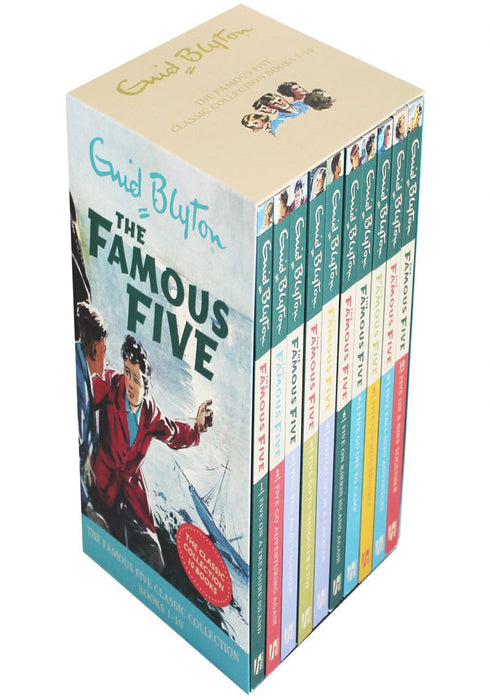 Enid Blyton The Famous Five Book Set - Books 1-10